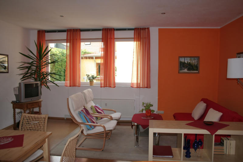 Weimar Ferienwohnung Am Goethebrunnen: Wohnung 2 Wohnen